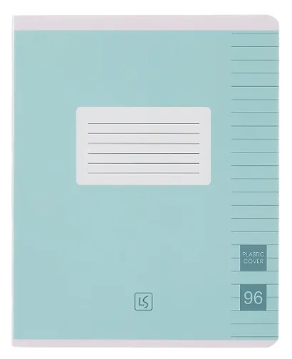 Тетрадь 96 листов, линейка, "Easy Cover", в ассортименте - фото 1