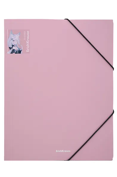 Папка на резинке А4 "Soft Manga" пластик, ассорти - фото 6
