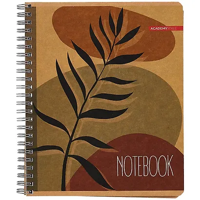 Тетрадь в клетку Academy Style, "Ботаника", 96 листов, в ассортименте - фото 1