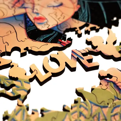 Пазл деревянный Притяжение DaVICI 240 элементов - фото 3