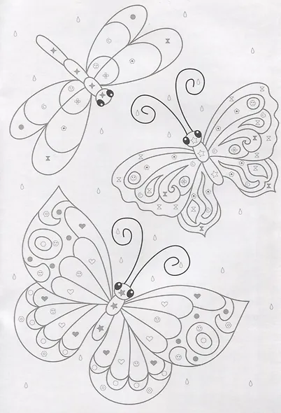 Времена года. Раскраски по символам - фото 2