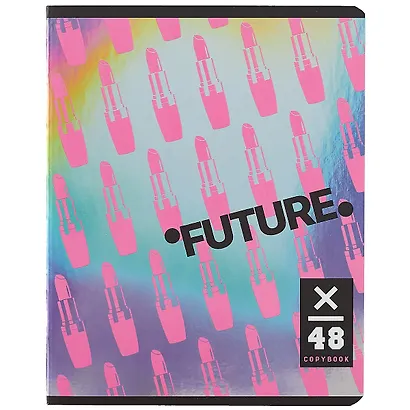 Тетрадь общая «Future pink», 48 листов в клетку, A5, в ассортименте - BG - фото 5