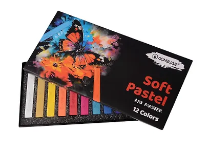 Пастель сухая 12цв художественная, к/к, ACMELIAE - фото 3