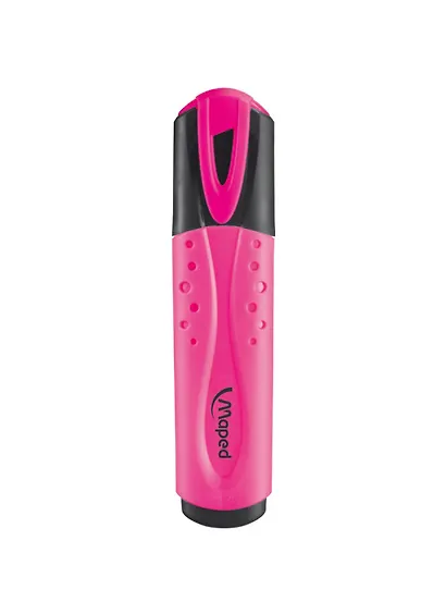 Текстовыделитель Maped, Fluo Peps, розовый 1-5 мм - фото 1