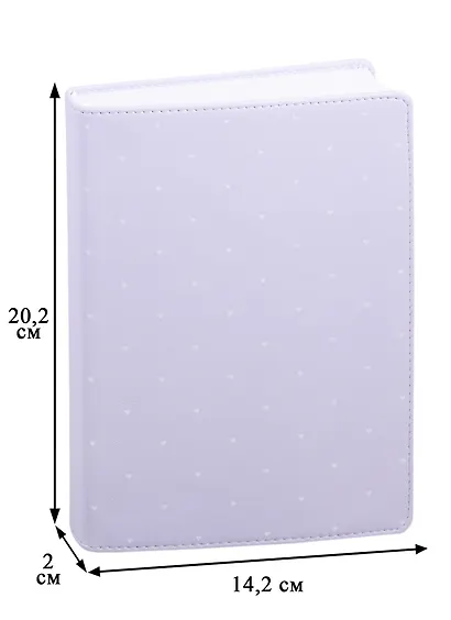 Ежедневник недат. А5 160л Pastel голубой, иск.кожа, интегр.переплет, шелкография, ляссе - фото 2