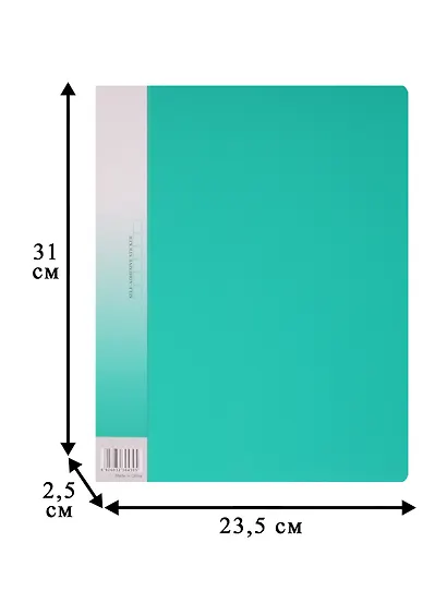 Папка 40 файлов А4 пластик 1,0мм - фото 3