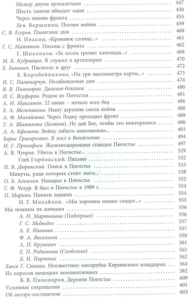 Погостье. Жаркая зима 1941/42 гг. Сборник воспоминаний ветеранов 54-й армии и жителей прифронтовой п - фото 5