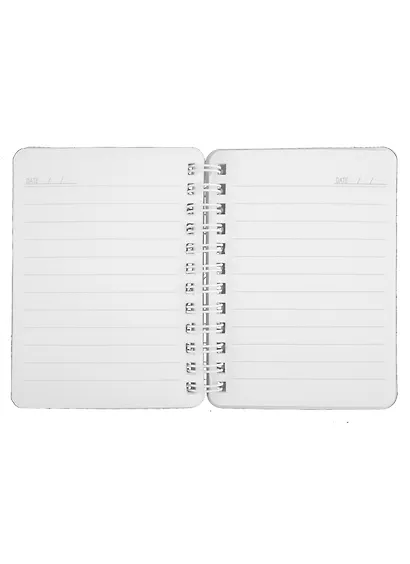 Записная книжка А6- 84*115 80л лин. "Dream big" спираль, тонир.внутр.блок - фото 2