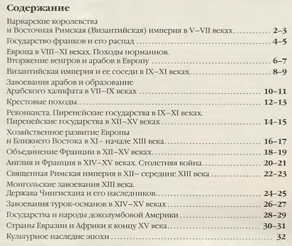 Атлас История Средних веков 6 кл. с к/к и контр. Заданиями (мГотКЭкзам) Колпаков (ФГОС) - фото 2