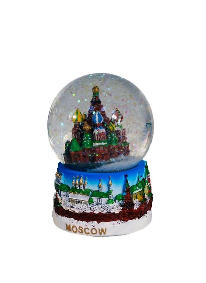 Шар Москва ХВБ зимнее (полистоун) (097-1-65-19) - фото 1