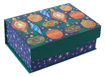 Коробка подарочная "Игрушки" 16,5*11,5*6см, Новый год, картон - фото 2