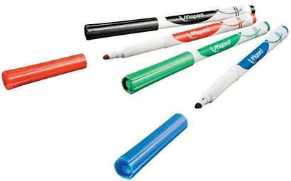 Маркеры для досок Maped, Marker Peps, 4 цвета - фото 3