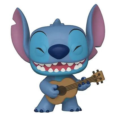 Фигурка FUNKO POP Disney:Lilo&Stitch- Stitch w/Ukelele (FNK55615) - фото 2