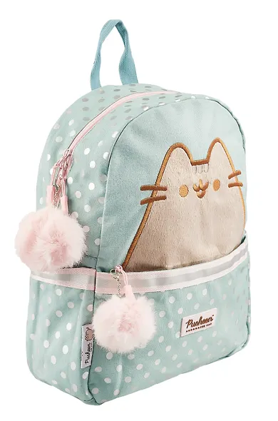 Рюкзак "Pusheen" 1отд., 38,5*29*15 синий, полиэстер, карман для ноутбука, регул.лямки, светоотраж.элем. - фото 2