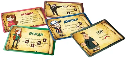 Настольная игра Гравити Фолз: Спасти Пухлю, Hobby World - фото 7