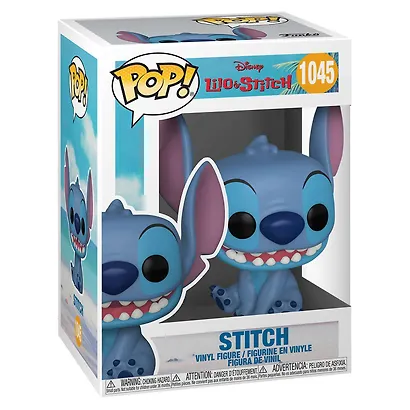 Фигурка Funko POP! Disney Lilo & Stitch Smiling Seated Stitch (1045) 55617 (Fun25491123) - фото 3