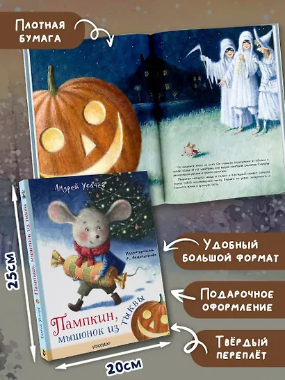 Пампкин, мышонок из тыквы - фото 6