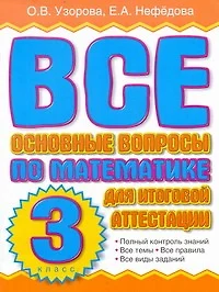 Все основные вопросы по математике для итоговой аттестации. 3кл - фото 1