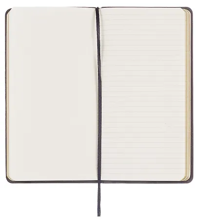 Записная книжка А6+ 96 листов, нелинованная/линейка, черная, Schiller - фото 5