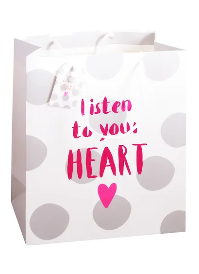 Пакет А4 32*26*13 Love Patern жен., бум.мат.ламинат, ассорти - фото 1