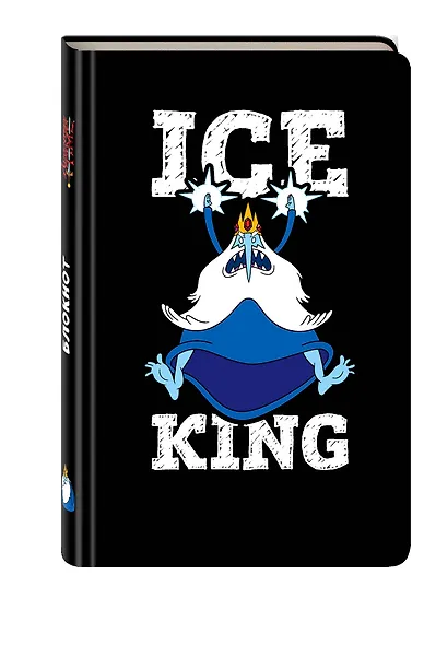 Adventure time Блокнот с резинкой Снежный король - фото 2