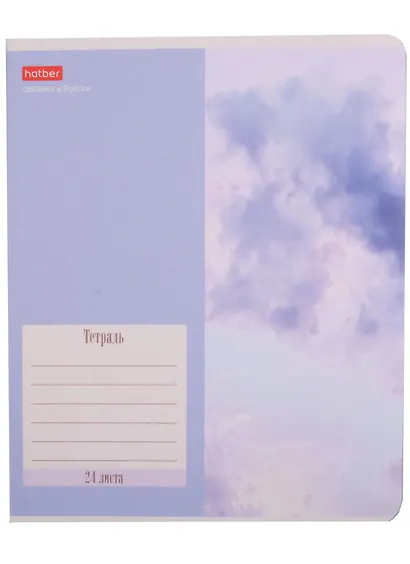 Тетрадь в клетку Hatber, Nature, 24 листа, в ассортименте - фото 3