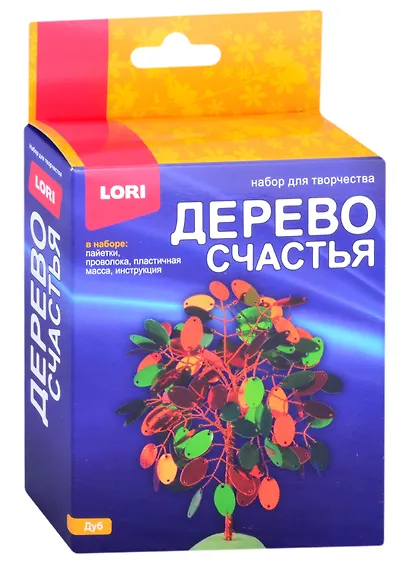Набор для творчества ТМ Lori Дерево счастья "Дуб" Дер-031 - фото 1