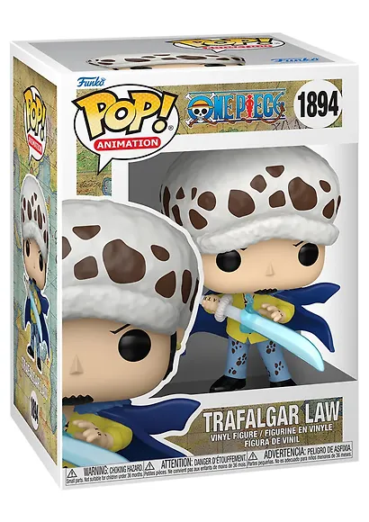 Фигурка Funko POP! Animation One Piece Trafalgar Law w/Blue Anesthesia (1894) (Fun83809) - фото 2