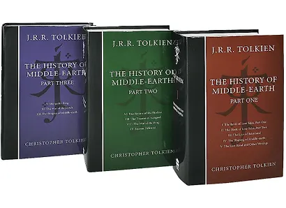 The History of Middle-Earth (комплект из 3 книг) - фото 3