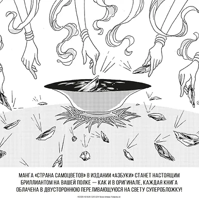 Страна самоцветов. Том 4 (Houseki no Kuni / Land of the Lustrous). Манга - фото 9