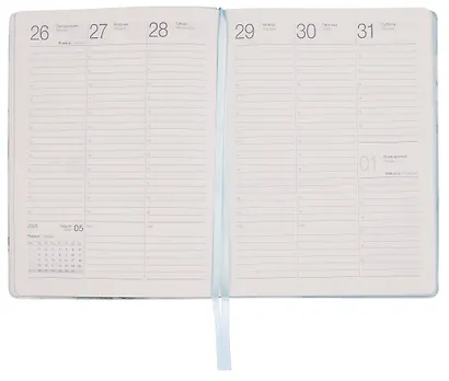 Ежедневник дат. 2026г. А5 176л 140x200 мм "Petals. Три цветка" иск.кожа, интегр.переплет, тонир.блок, карман, шелкография, цвет.обрез, 2 ляссе, скругл.углы - фото 7