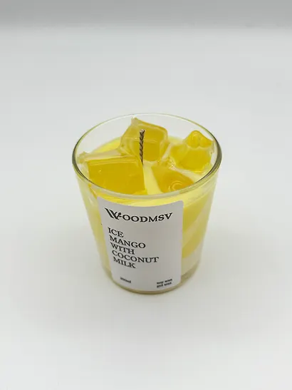 Свеча ароматическая «Ice mango with coconut milk» (250мл) - фото 2