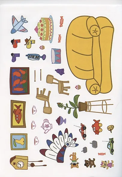 Развивающая книжка с многоразовыми наклейками и стикер-постером № МНСП 2005 "Три Кота. Игры круглый год" - фото 3