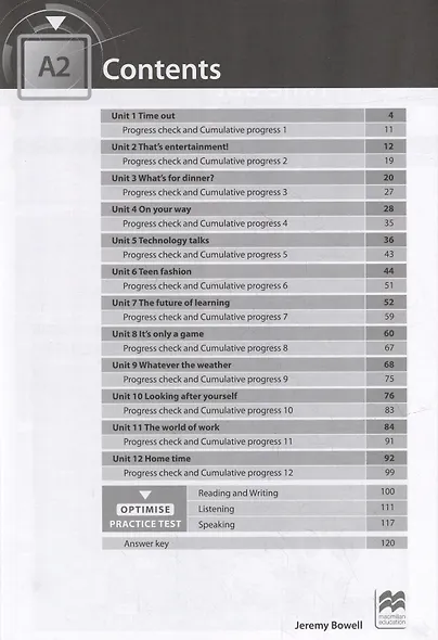 Optimise A2. Workbook with key - фото 2