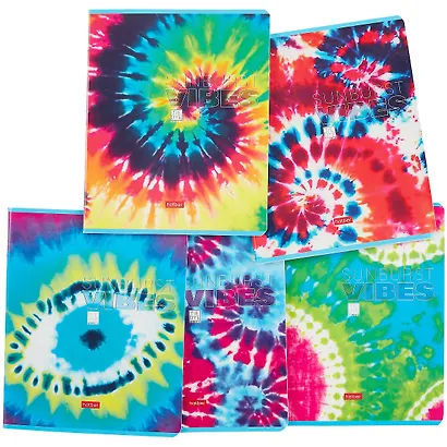 Тетрадь общая «Tie - Dye» в ассортименте, 48 листов в клетку, A5 - Hatber - фото 7