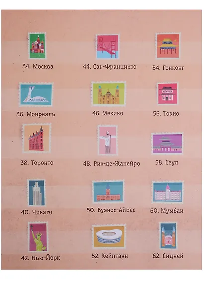 Виммельбух. Атлас города. Путешествуй по миру с помощью карт 30 городов - фото 3