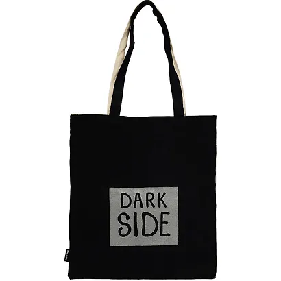 Сумка-шоппер Dark side Bright side (светоотражающая) текстиль 40см.*32см. - фото 2