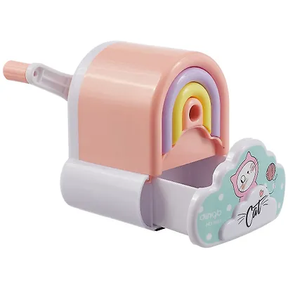 Точилка механическая 1 отверстие "Cat and rainbow", в ассортименте - фото 2