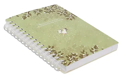 Записная книжка А6 120 листов в клетку, "Soul", сад, на спирали - фото 2