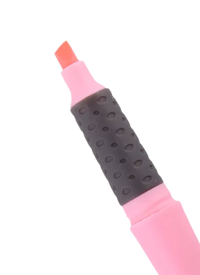 Текстовыделитель Be positive, пастельный розовый - фото 4