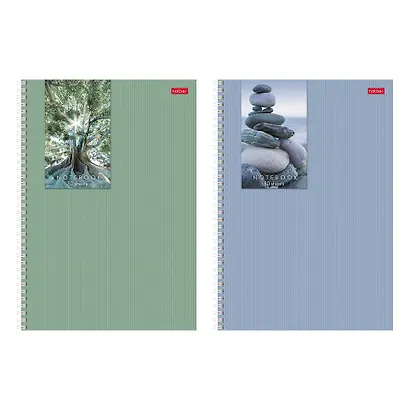 Тетрадь А4 80 листов, клетка, "Прикосновение к природе", в ассортименте - фото 1