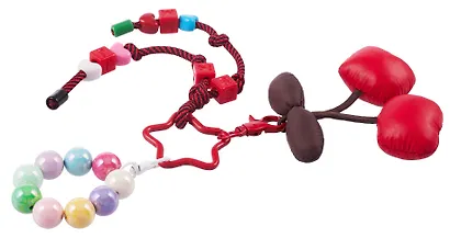 Брелок-обвес на сумку «Вишенки», 20 см - фото 5