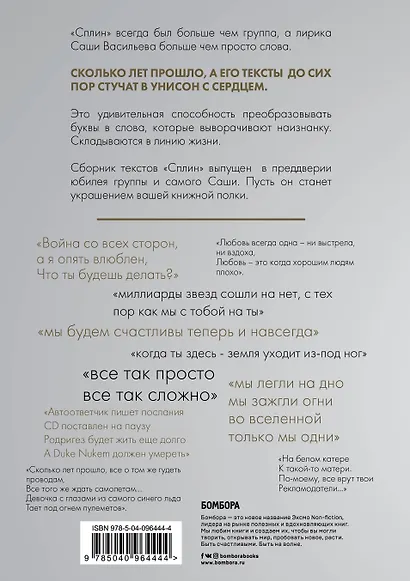 Сплин. Весь этот бред. Сборник стихов А. Васильева - фото 2