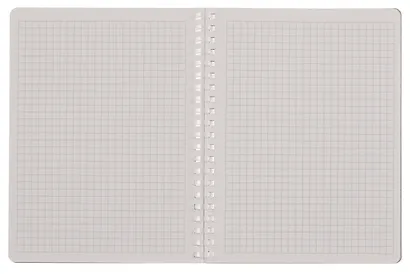 Тетрадь "ECO" B6, 70 листов в клетку, на спирали, в ассортименте, Schiller - фото 7