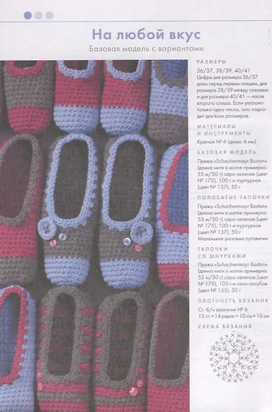 Вяжем тапочки и другую домашнюю обувь - фото 2