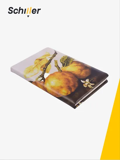 Книга для записей «ART. Гарцони Д. Натюрморт с лимонами» А5, 100 листов, нелинованная/в точку, Schiller - фото 2