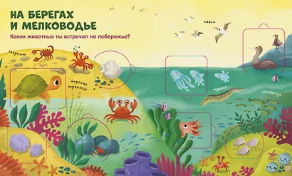Океаны и моря. Книжка с окошками - фото 3