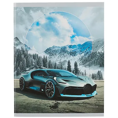 Тетрадь в клетку Listoff, Sports car, 80 листов, в ассортименте - фото 5