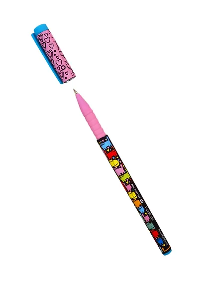 Ручка шариковая Bruno Visconti, "Котята", синяя 0,5 мм - фото 3