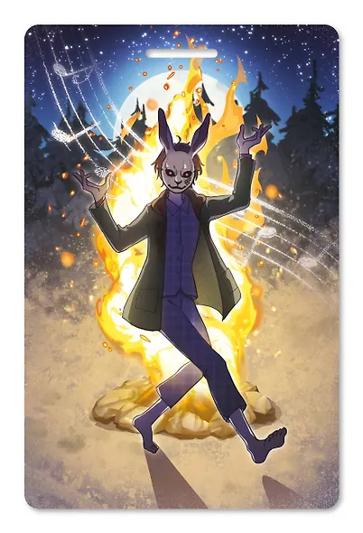 Чехол для пропуска "Зайчик" - фото 2